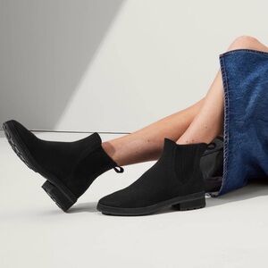 Rothy’s The Lug Ankle Boots in Onyx Black 10.5 *NO INSOLES